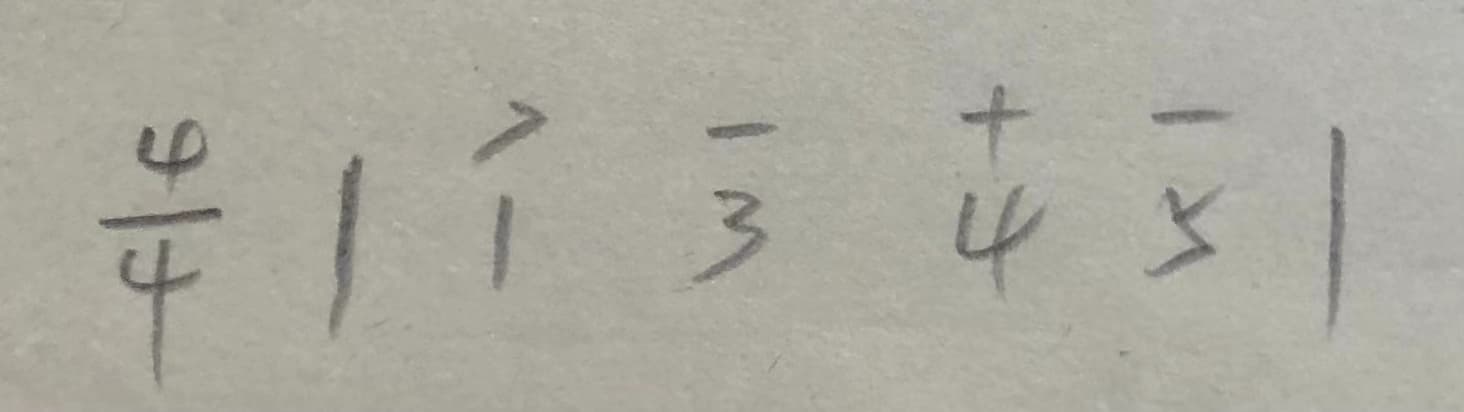4/4拍的强弱